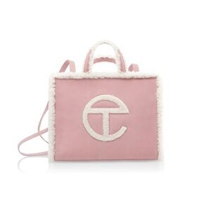 Medium pink Ugg x Telfar bag